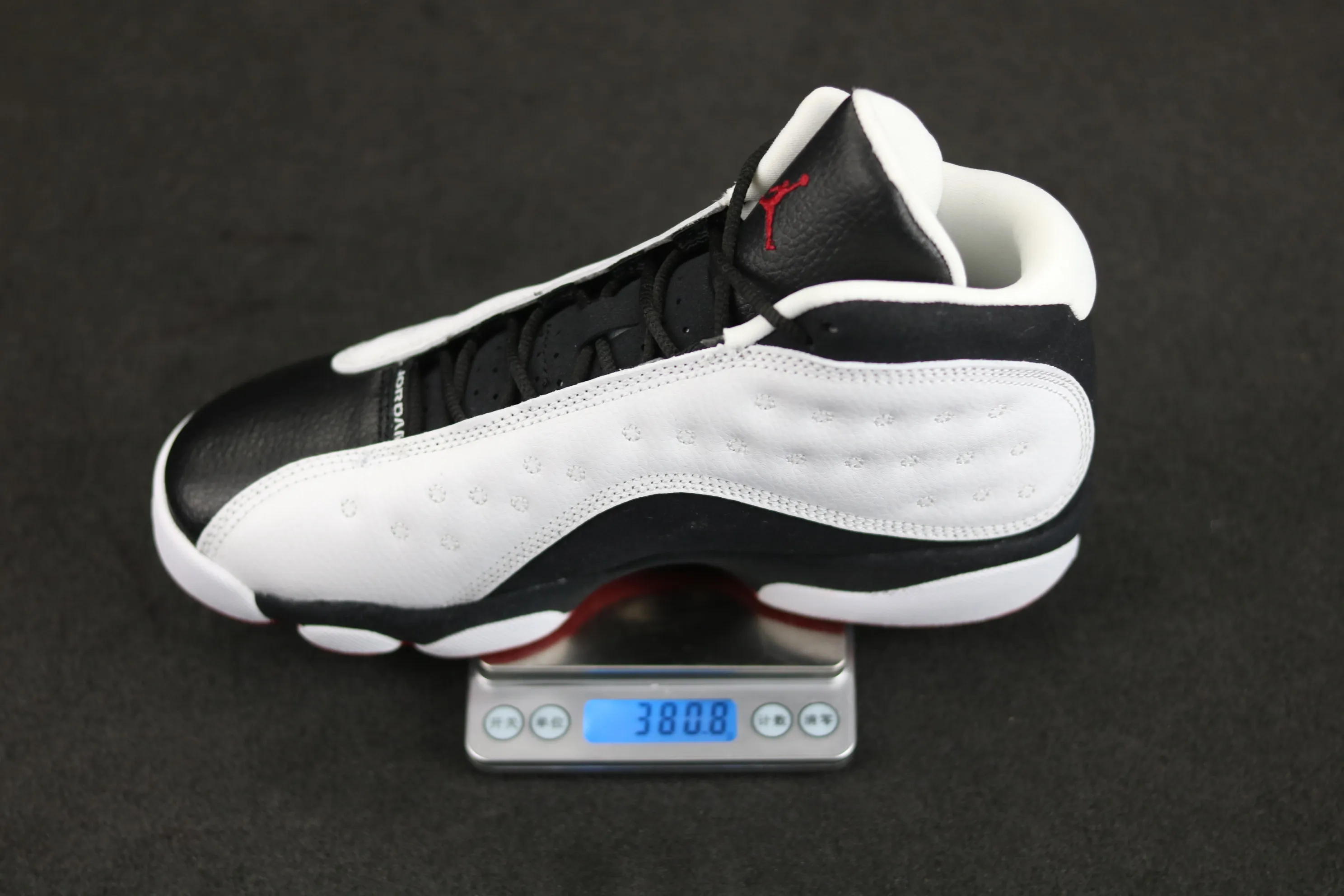 All categories Air Jordan Jordan series basketball shoes Air Jordan 13 first layer genuine original factory grade Air Jordan 13 Retro He Got Game AJ13 Panda Joe 13 real carbon real cat eye 884129-104